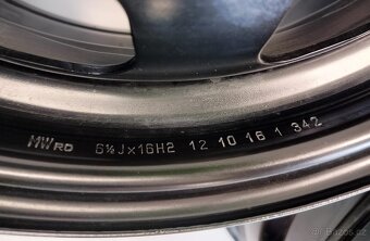 Disky Dacia Duster 6,5Jx16" ET50 - TOP STAV - 6