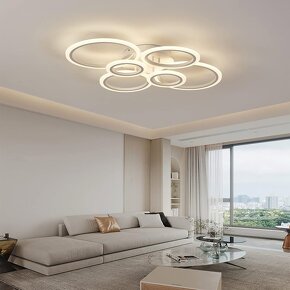 Moderní stropní LED svítidlo stmívatelné - 6