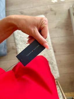 TOMMY HILFIGER ČERVENÉ LETNÍ ŠATY - 6