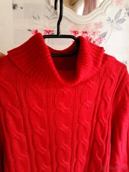 Krásný a teplá rolákový svetr 40/44 - 6
