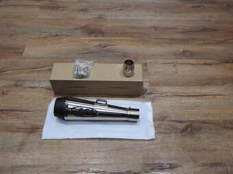 Laděný výfuk celonerezový lesklý Nový - 6