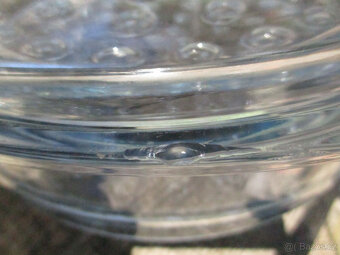 Skleněné parní nástavce s poklicí set 4ks - 6