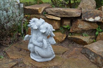 Zahradní dekorace- Dva dráčci - 6