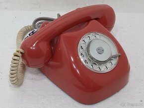 Retro telefon Tesla 3FP12044 - 1979 - ČSSR - 6