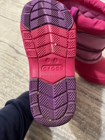 Crocs Kids' Waterproof Boot Party Pink/Candy Pink - 6