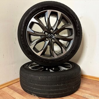 MAZDA CX-5 5x114,3 R19 ET50+LETNÍ 225/55R19 5mm - 6