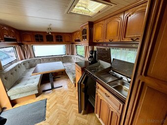 Karavan obytný přívěs xxl Hobby + predstan - 6