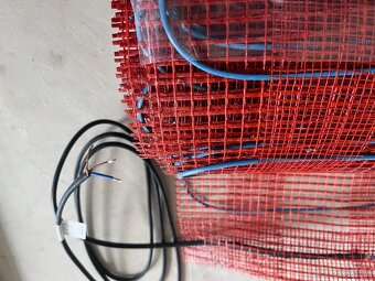 Elektrická dvoužilová topná rohož/podlahové topení - 6