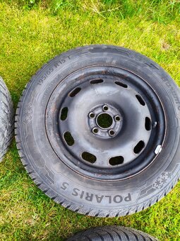 Plechová kola + pneu 195/65 R15 - 6
