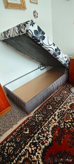 Obývací stěna, skřín, 2x peřináč, postel s úložným prostorem - 6