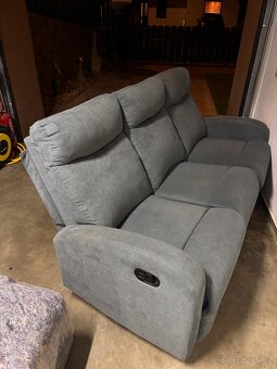 Troj sedačka s funkcí relax - 6