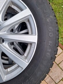 Zimní pneumatiky Suzuki S-Cross, 215/60 R16 vč alu disků - 6
