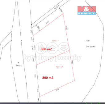 Prodej pozemku k bydlení, 800 m², Huzová - 6