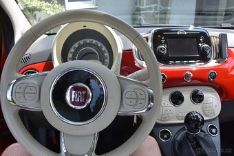 Fiat 500 1,2 Lounge - lux. výbava, 46 tis. km, top stav - 6