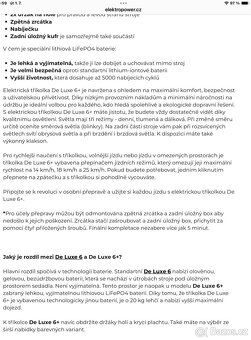 TŘÍKOLKA pro SENIORY nová ELEKTRICKÁ v záruce - 6