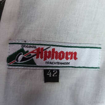 dámské bavorské lněné šaty eur 42 TOP STAV - 6