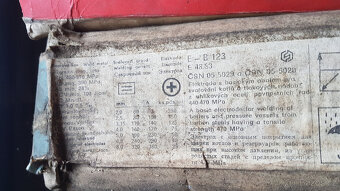 Elektrody ESAB VAMBERK EB123 EB121 ER117 aj. - 6