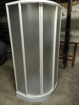 Sprchový kout 80x80 cm zánovní. - 6