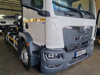 MAN TGM 18.290 RUKA HIAB A NOSIČ KONTEJNERU 10T - 6