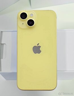 iPhone 14 Yellow BATERIE 100% TOP - 6