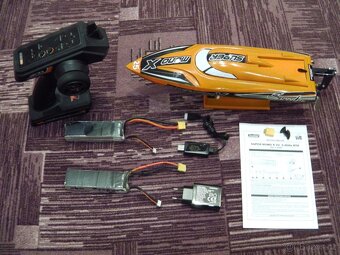 RC loď Super Mono X V2 ARTR Brushless + vozík - 6