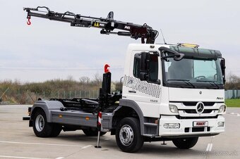 MERCEDES NOVÝ 15T HÁKOVÝ NOSIČ KONTEJNERŮ HYDRAULICKÁ RUKA - 6