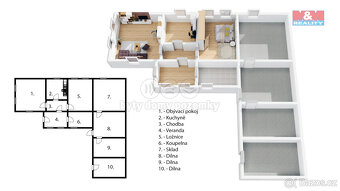Prodej rodinného domu, 3009 m², Měkynec - 6
