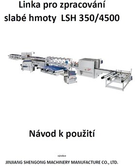 dřevoprovoz linka pila 1.2-4.5m /150-350mm rámovka omítačka - 6