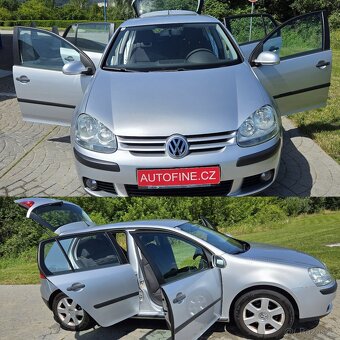 VW GOLF V 1,4 16v AUTOKLIMA, PARKOVACÍ SYSTÉM, ALU KOLA... - 6