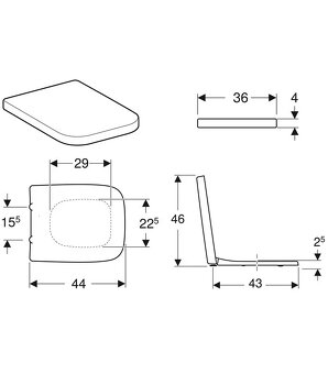 Geberit sedátko + Keramag WC - 6