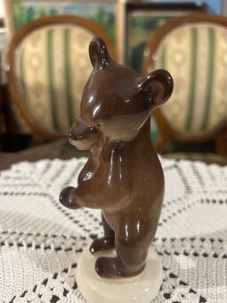 Lomonosov SSSR figurka medvěd - 6