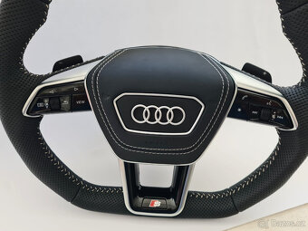 AUDI VOLANT - SPORTOVY S LOGOM S + AIRBAG + RS PADLA - 6