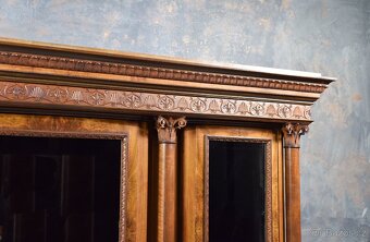 UNIKÁTNÍ STAROŽITNÁ SKŘÍŇ v Empírovém Stylu 1950 - 6