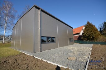 Hala s kancelářemi, novostavba. - 6