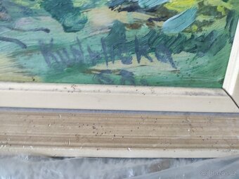 Staré obrazy. 7 ks. - 6