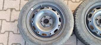 Plechové disky Škoda Fabia 1 5x100 6x14 ET43 185/60r14 letní - 6
