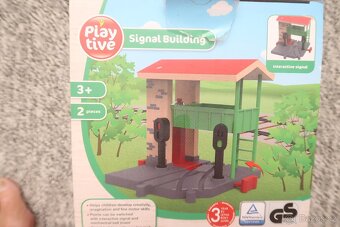 Stavebnice Playtive vláčky a doplňky - 6