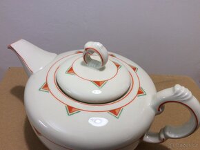 PORCELÁNOVÁ ČAJOVÁ KONVICE - Mitterteich 1931-1945 - 6