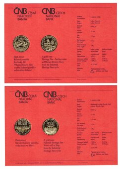Kompletní sada KULTURNÍ PAMÁTKY, Proof - 6