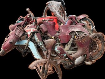 Jawa 550, Jawa 555, Pionýr, Moto Guzzi Cardelino - 6