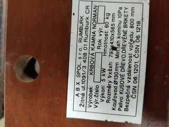 Krbová kamna ABX - 6