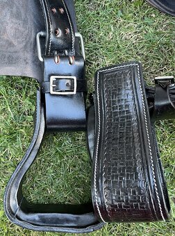 Westernový sedlový komplet 20) černý - 6