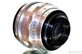 Carl Zeiss Biotar 2/58 RED T 1Q M42 12-lamelový TOP STAV - 6