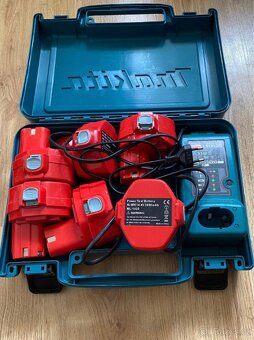 MAKITA NOVÝ 2 LEHKÍ VRTACÍ ŠROUBOVÁKY + baterie k tomu - 6
