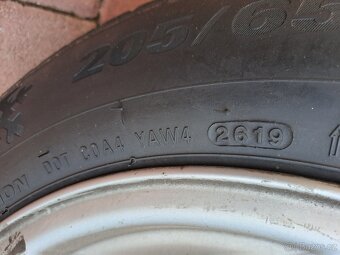 ALUdisky + Zimní pneu KUMHO Wintercraft 205/65 R15 - BMW E39 - 6