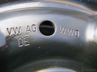 Plechové disky kola originál Škoda VW 5x112 6,5Jx16 ET46 - 6