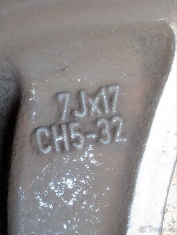 Originální disky Citroen 17" - 6