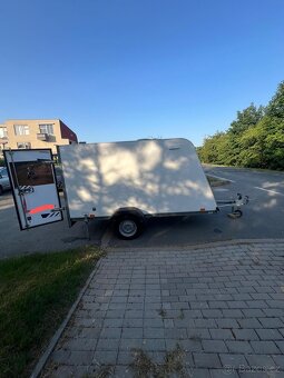 Přívěs na moto, přespání - 6