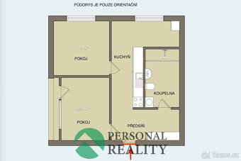 Prodej byty 2+1, 46 m2 - Nejdek, ev.č. 02440 - 6