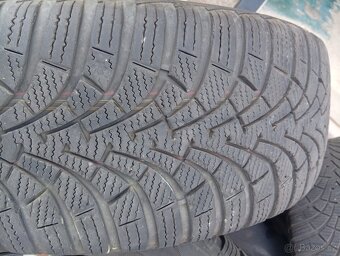 Prodám obuté plechové disky 5x112, Et 50, zimní pneu - 6